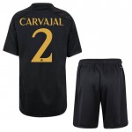 Nogometni Dresovi Real Madrid Carvajal 2 Dječji Treći 2023-24 Kratkih Rukava